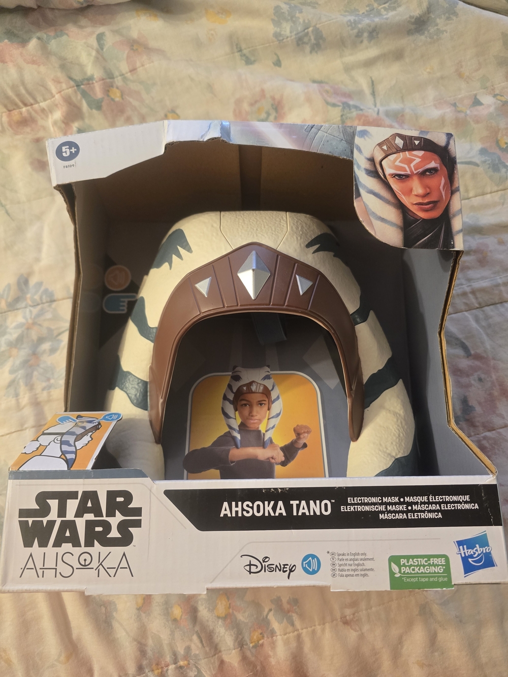 Star Wars Ahsoka Tano Electronic Mask Hasbro Role Play Sound Effects